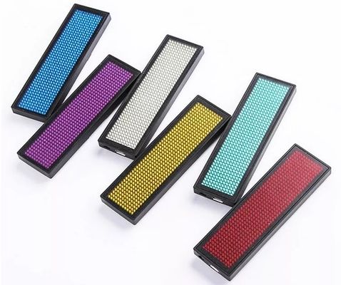Affichage à LED dynamique en une seule couleur avec contrôle Bluetooth 12x48 pixels