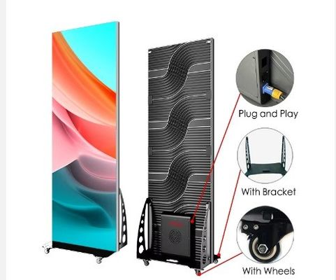 Écran d'affichage LED intérieur OEM 16 bits SMD2121 avec taux de rafraîchissement élevé