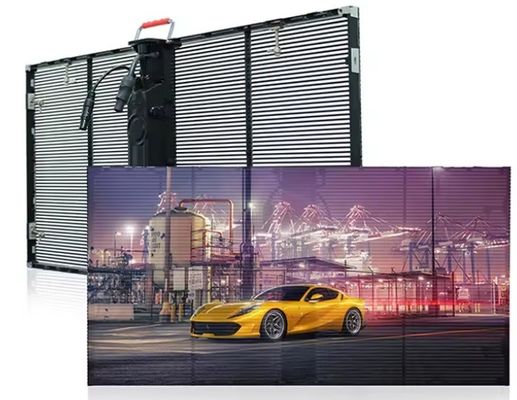 Écran LED transparent 4K avec faible consommation d'énergie Écran LED transparent