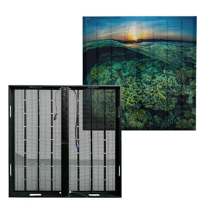 Écran d'affichage LED commercial à résolution personnalisable avec armoire de 1000x1000 mm