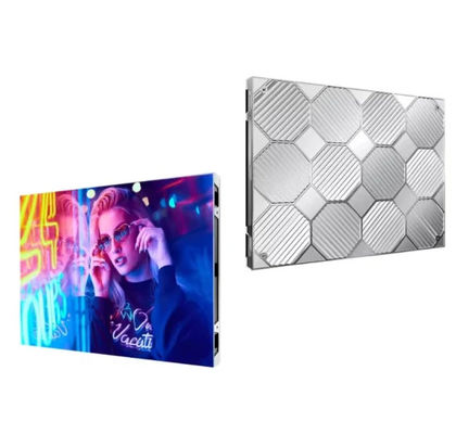 Affichage LED à puce intérieur P1.86 RGB Panneau LED COB de service avant pour affichage HD 4K